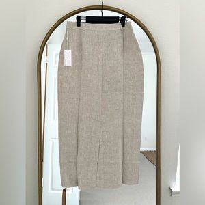 NWT Reformation Linen Skirt